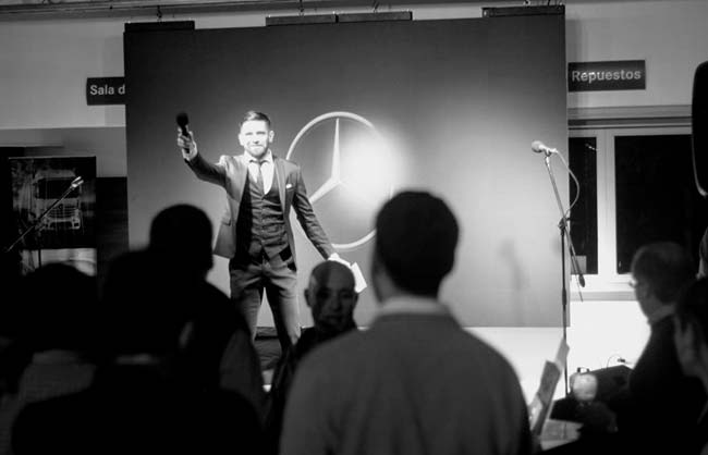 Conductor Animador en eventos Corporativos